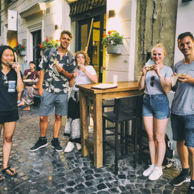 free food tours in rome