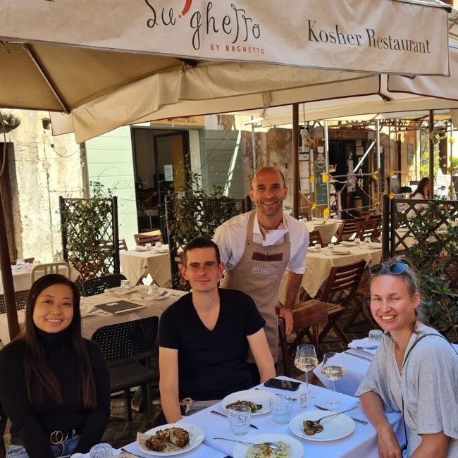 Monti and Trastevere free food tours Daily